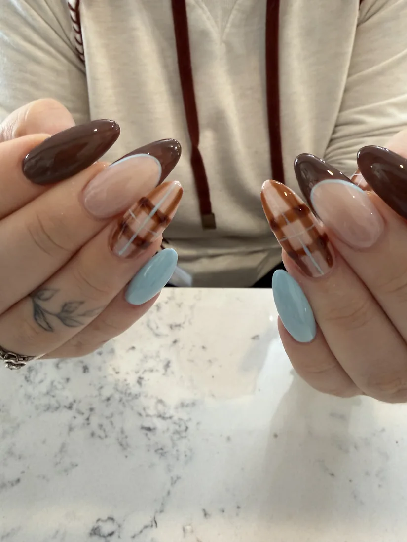 Detailed nail set at V Nails Spa